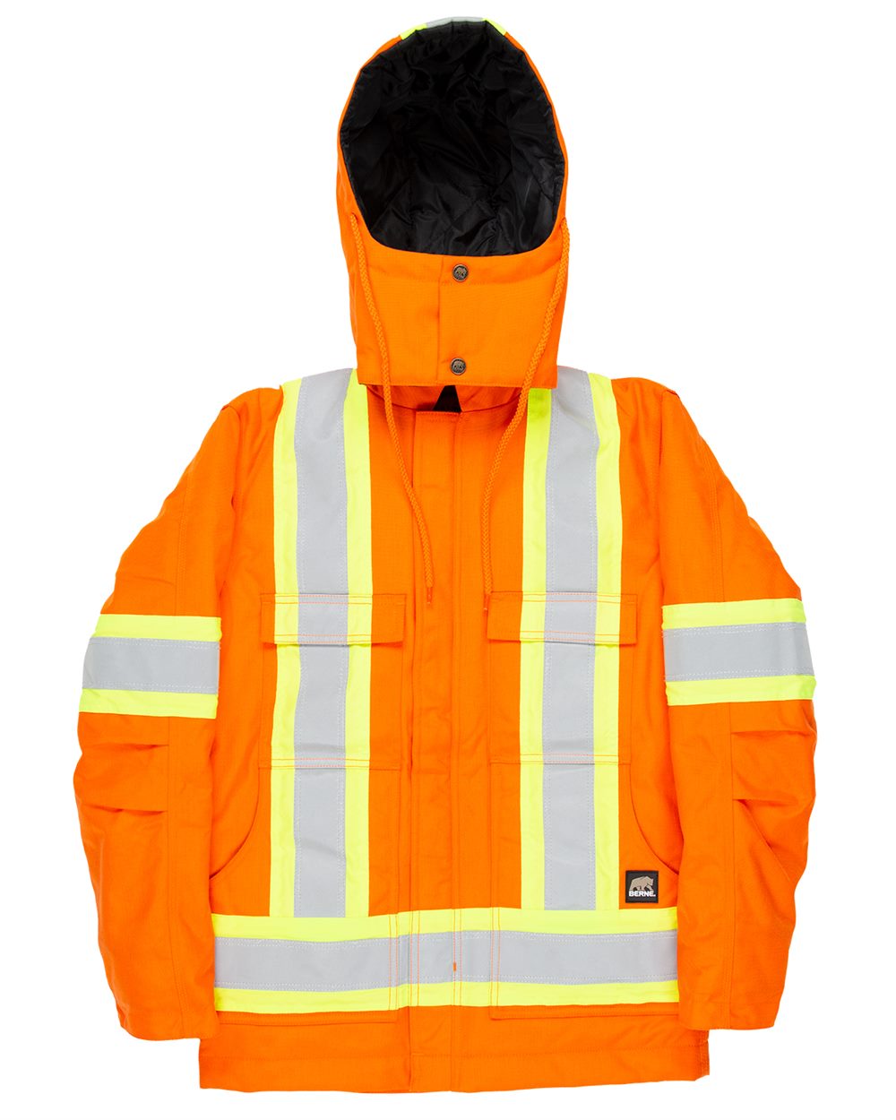 Safety Striped Arctic Insulated Chore Coat – HVNCH03