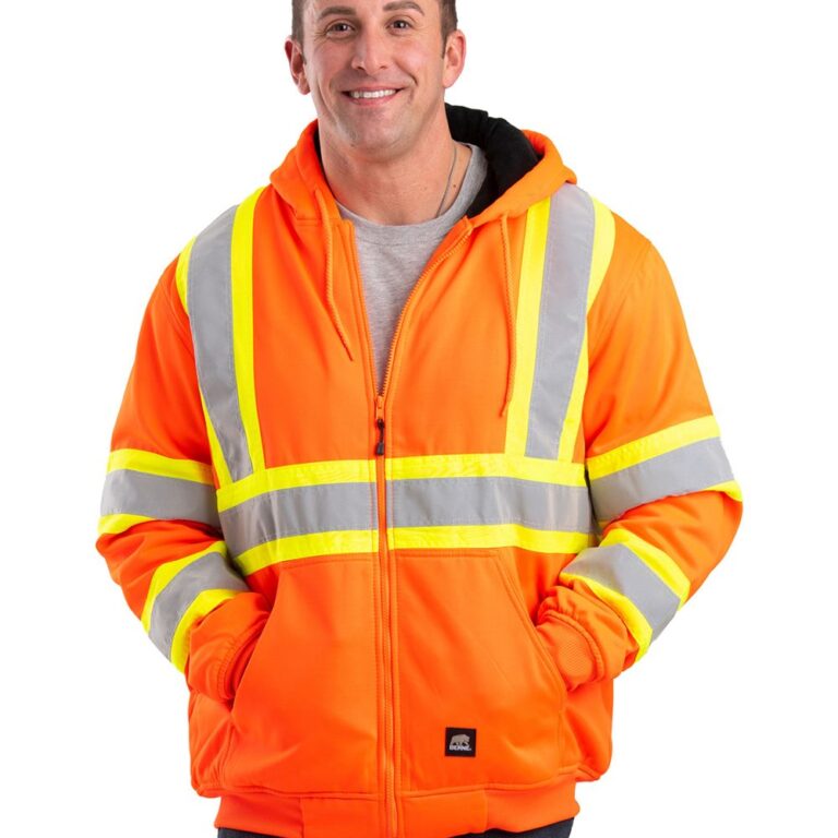 Safety Striped Therman Lined Sweatshirt – HVF024