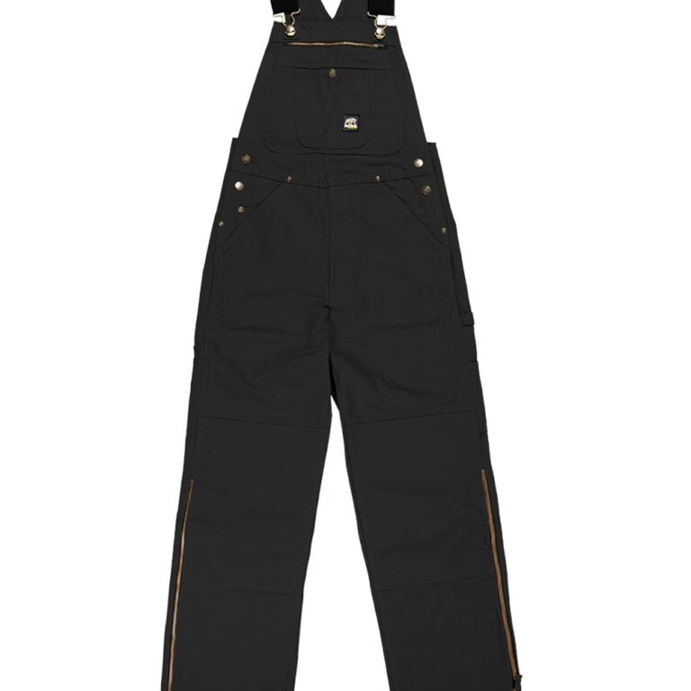 Short-Length Slab Unlined Duck Bib Overall – B1067S