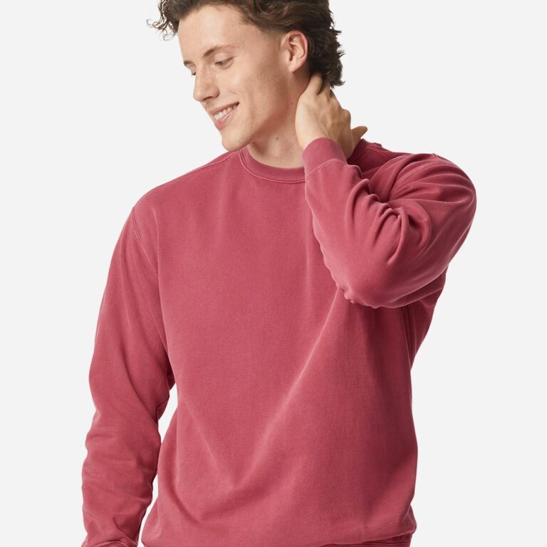 Unisex Garment-Dyed Crewneck Sweatshirt – 1566