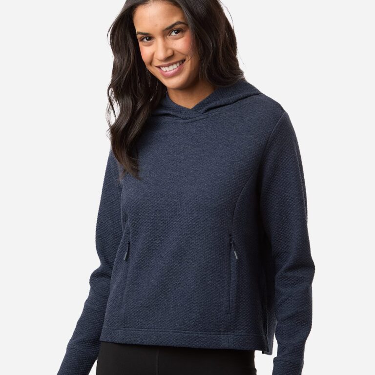 Women's Spirit Textured Hooded Pullover – NE729W