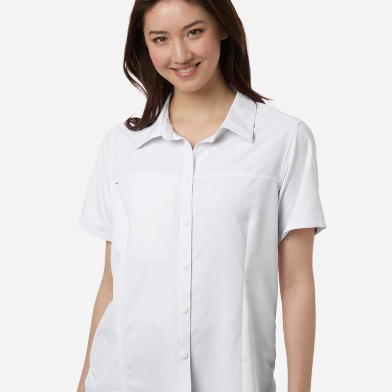 Women's UltraUVP Shoreline Short Sleeve Staff Shirt – CE520W