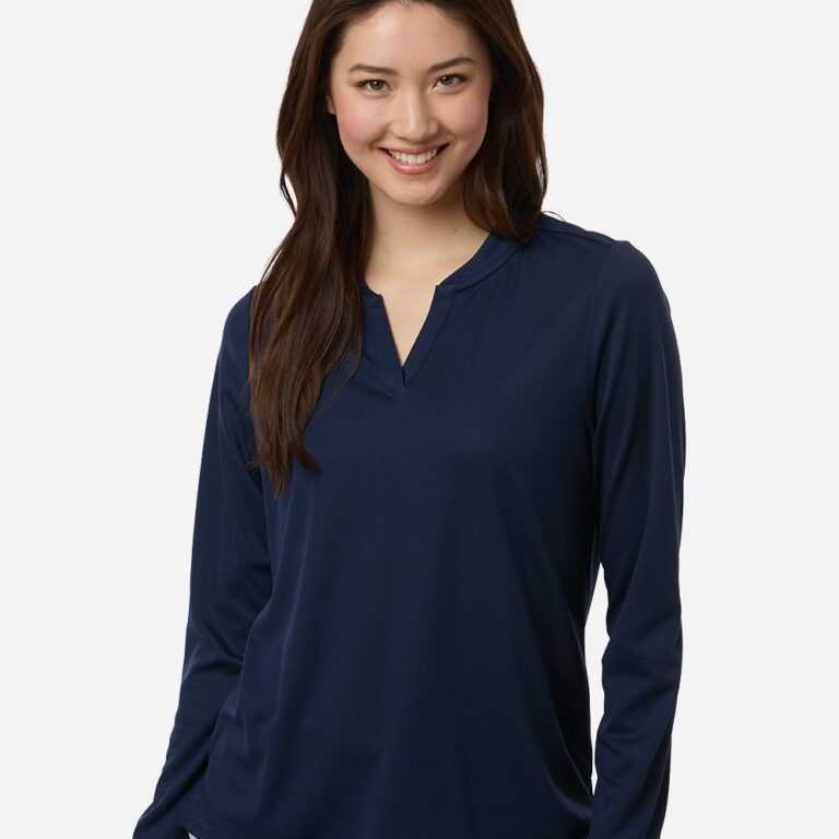 Women's Nova Performance Long Sleeve Pique Polo – CE108LW