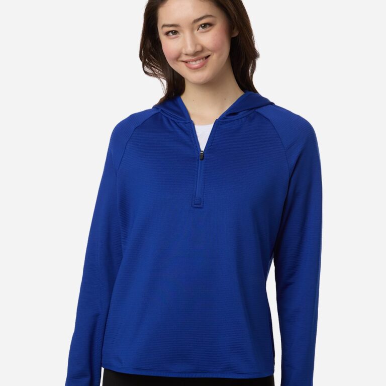 Women's Qualify Quarter-Zip Hooded Pullover – TT200W