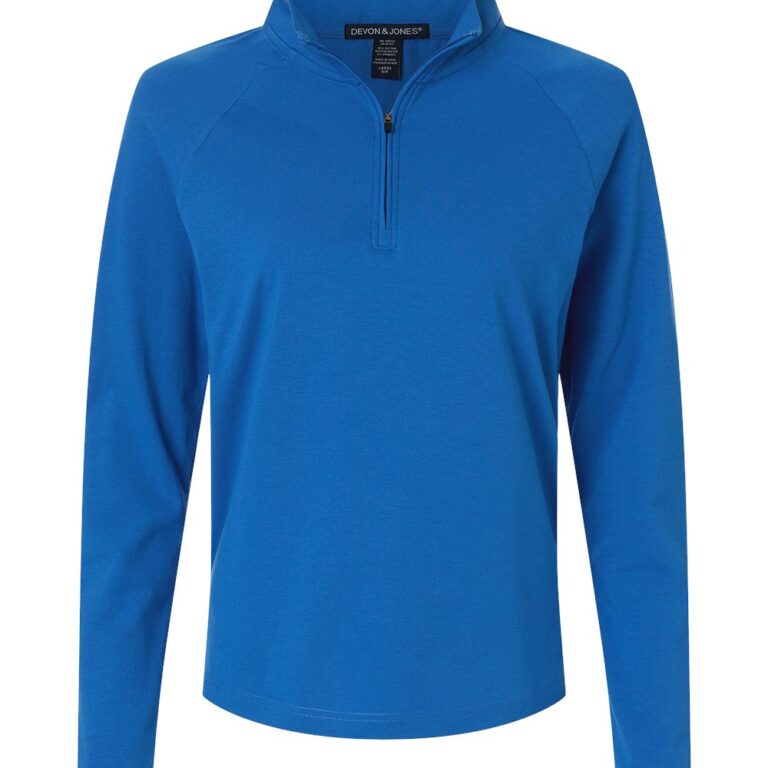 Women's Seaton Pebble Textured Quarter-Zip Pullover – DG402W