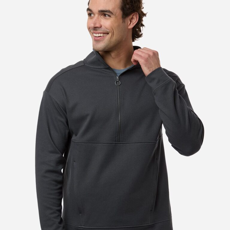 Men's Mantra Half-Zip Ottoman Pullover – NE220