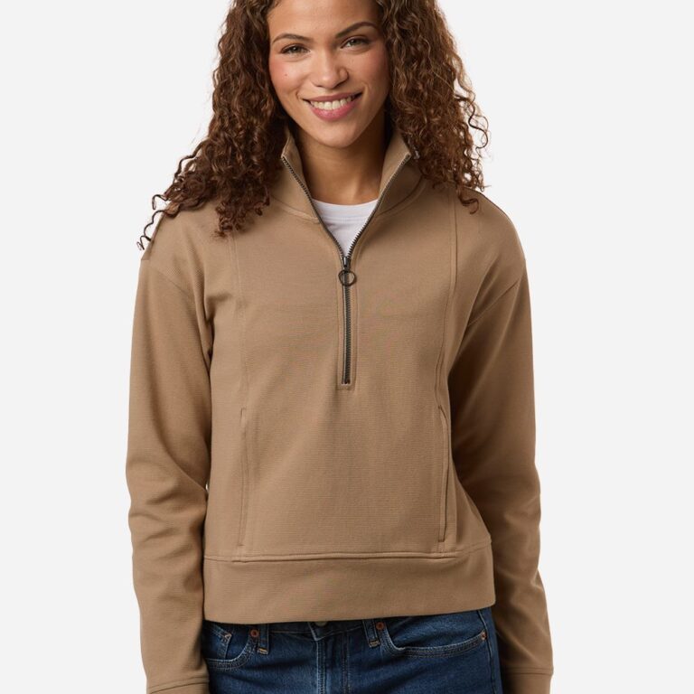 Women's Mantra Half-Zip Ottoman Pullover – NE220W