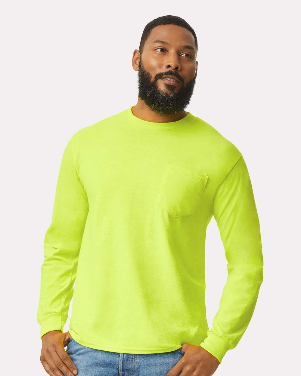 Unisex Ultra Cotton® Long Sleeve Pocket T-Shirt – 2410