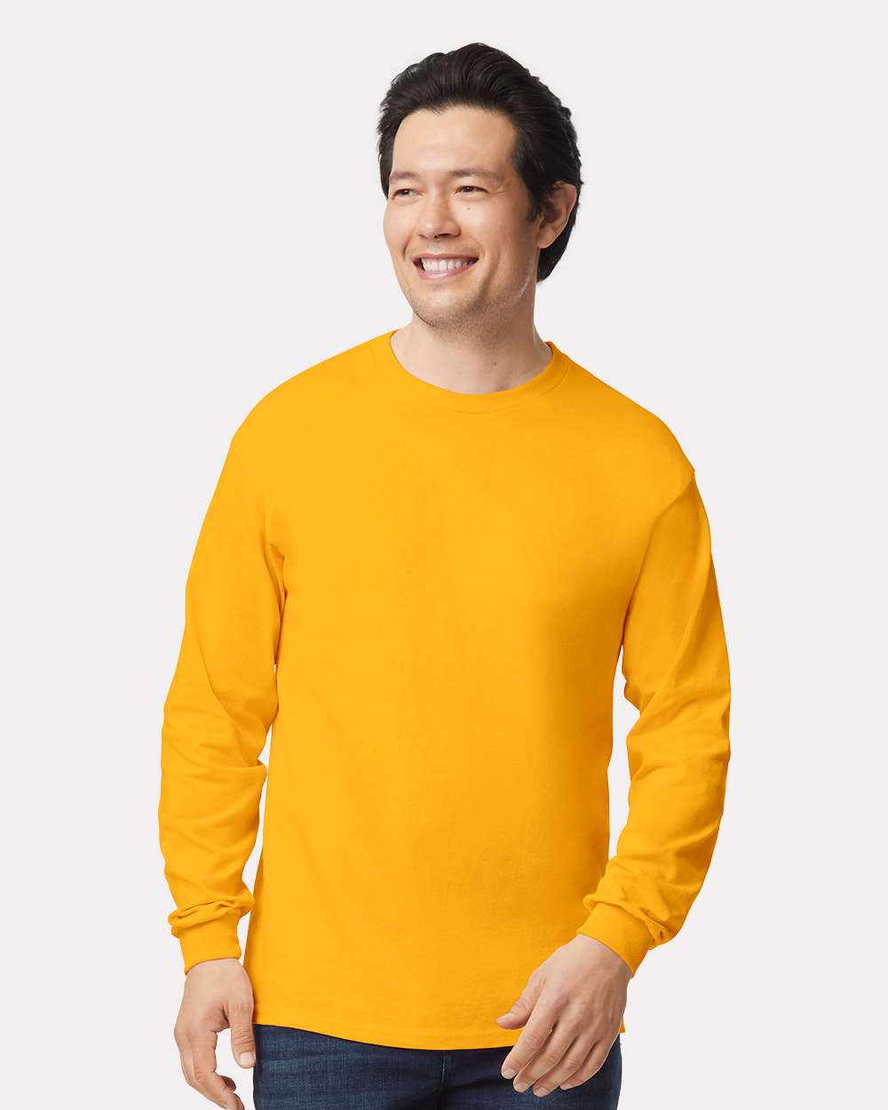 Unisex Ultra Cotton® Long Sleeve T-Shirt – 2400 – Gold