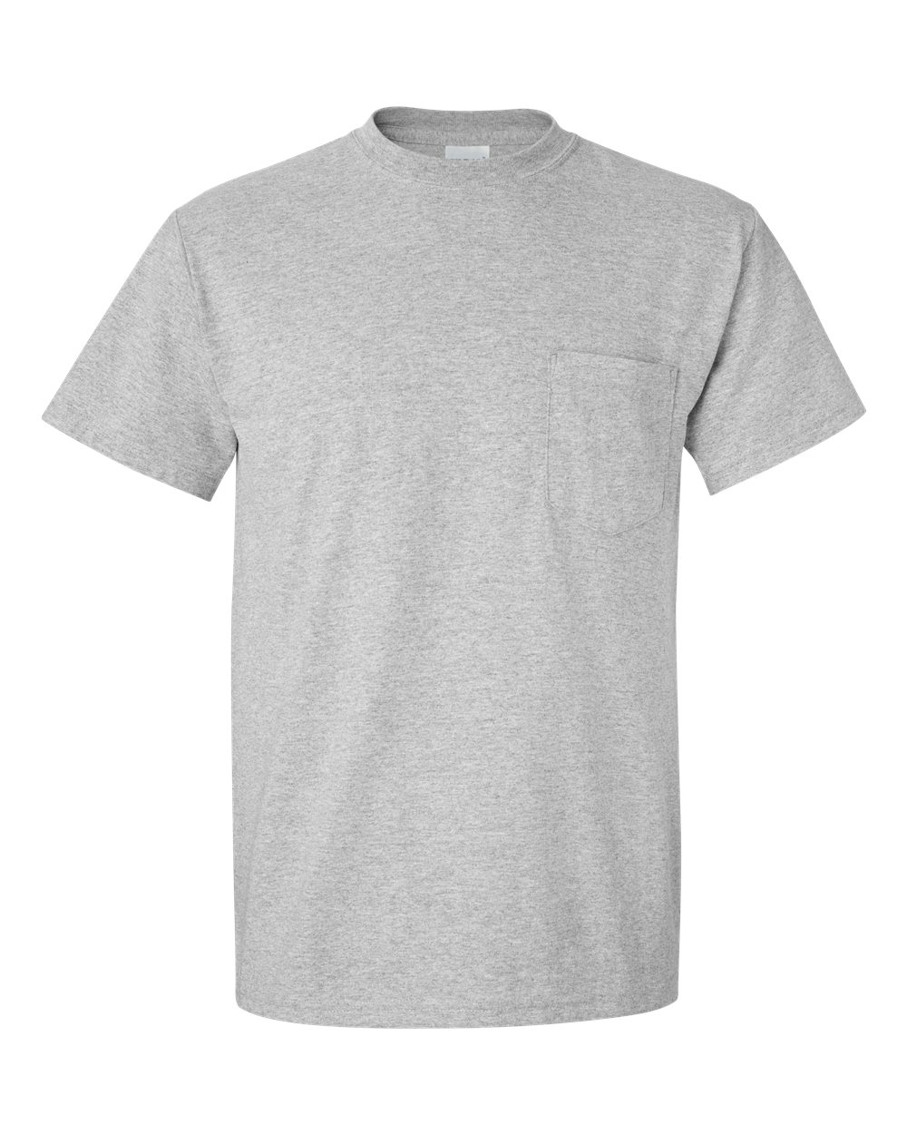 Unisex DryBlend® Pocket T-Shirt – 8300 – Sport Grey