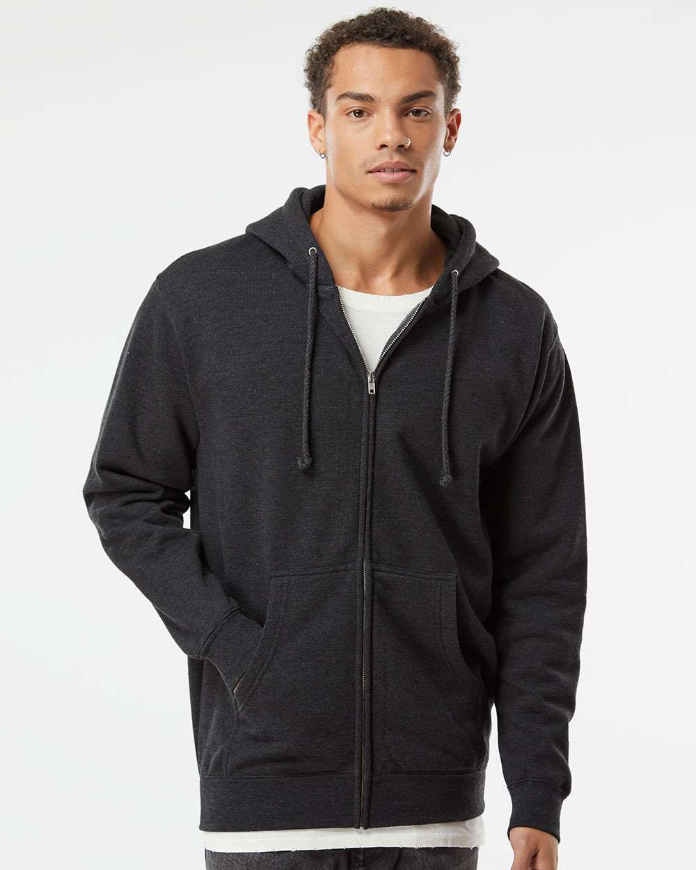 Unisex Heavyweight Full-Zip Hooded Sweatshirt – IND4000Z