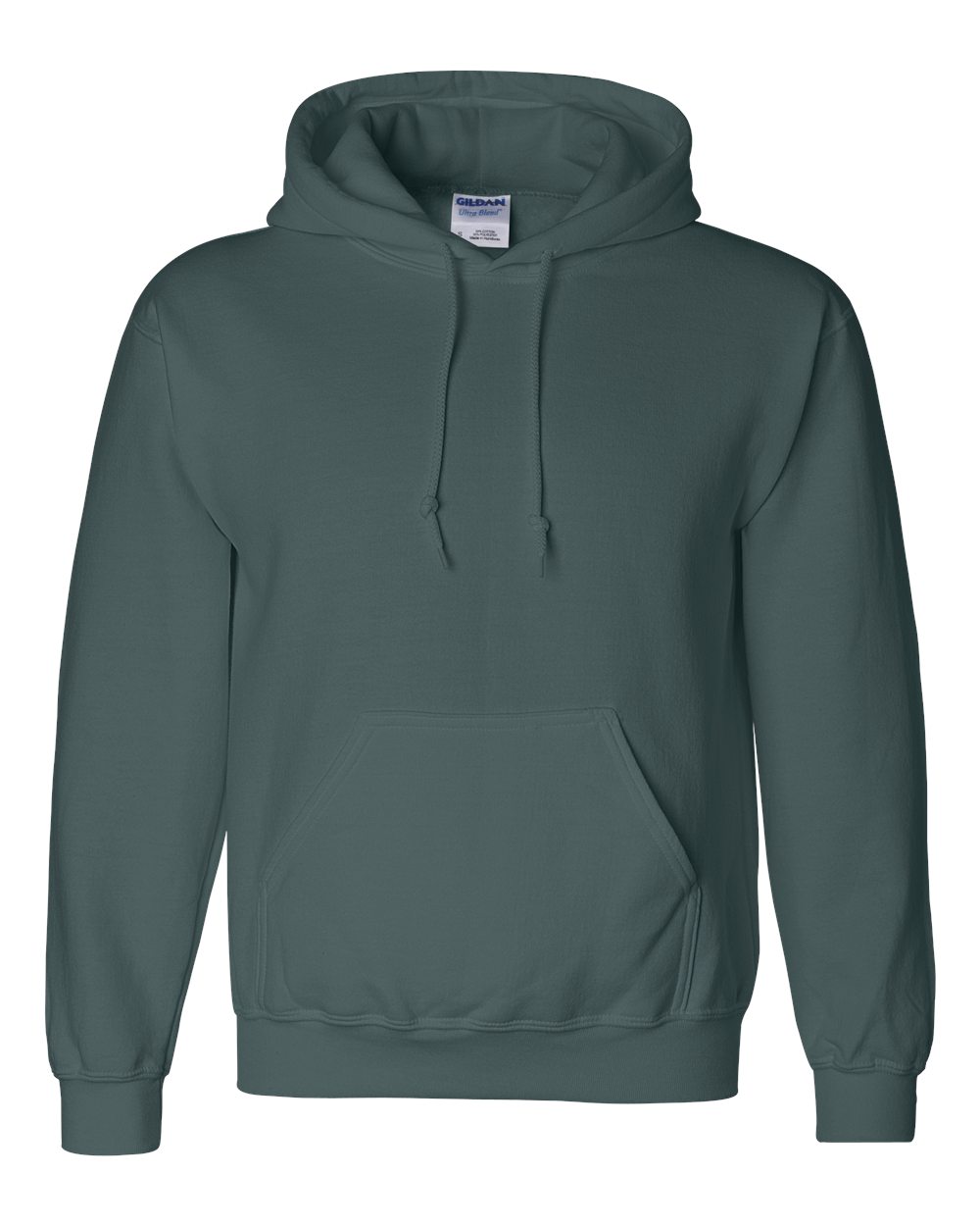 Unisex DryBlend® Hooded Sweatshirt – 12500 – Forest
