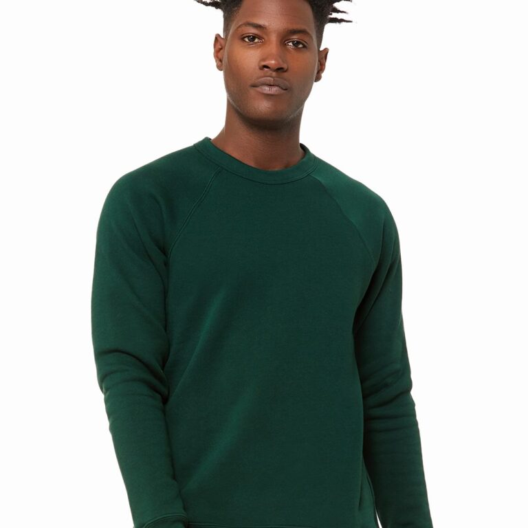 Unisex Sponge Fleece Raglan Crewneck Sweatshirt – 3901