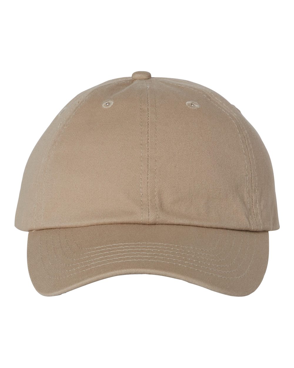 Bio-Washed Classic Dad Hat – VC300A – Khaki