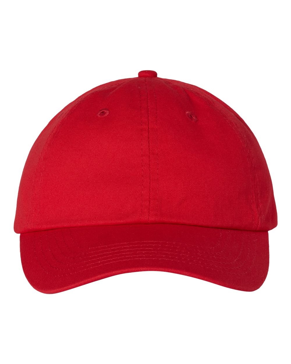 Bio-Washed Classic Dad Hat – VC300A – Red