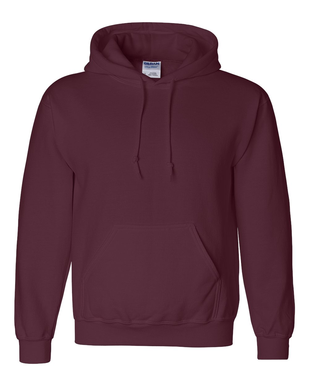 Unisex DryBlend® Hooded Sweatshirt – 12500 – Maroon