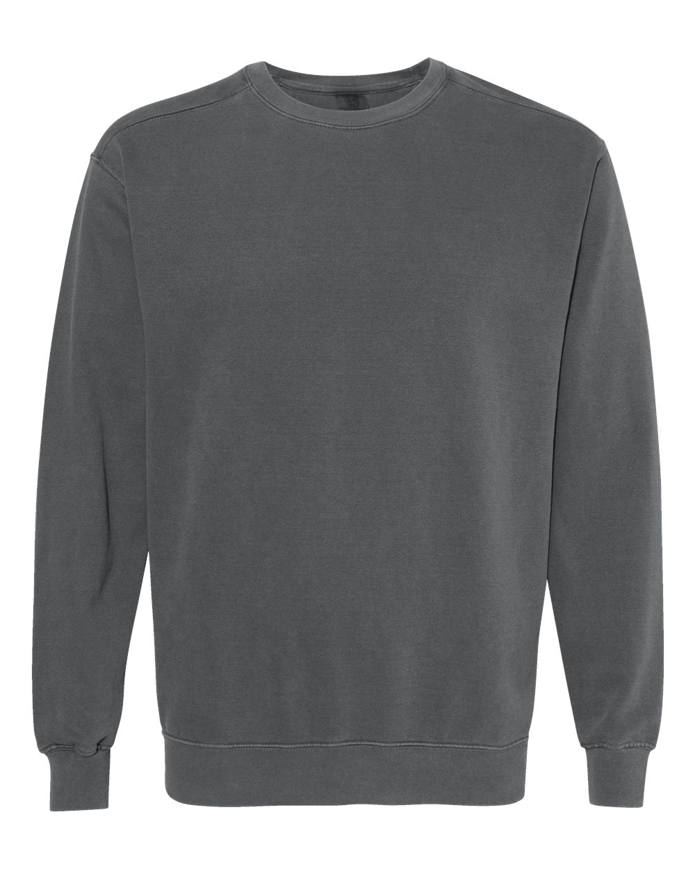 Unisex Garment-Dyed Crewneck Sweatshirt – 1566 – Pepper
