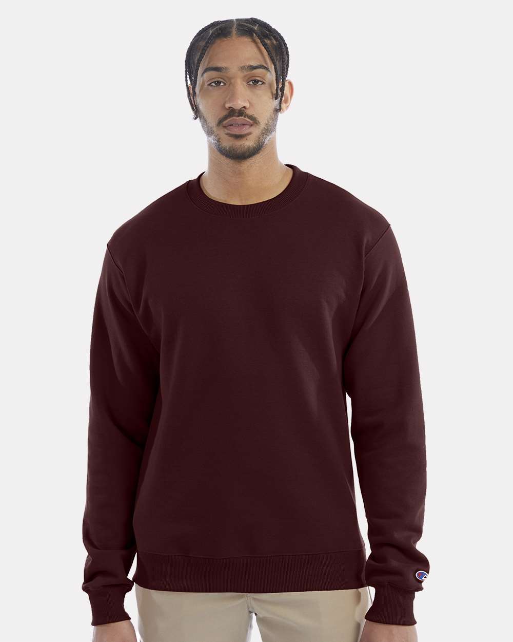 Unisex Powerblend® Crewneck Sweatshirt – S600 – Maroon