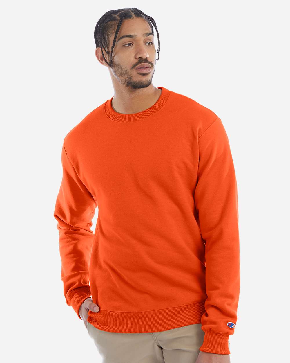 Unisex Powerblend® Crewneck Sweatshirt – S600 – Orange
