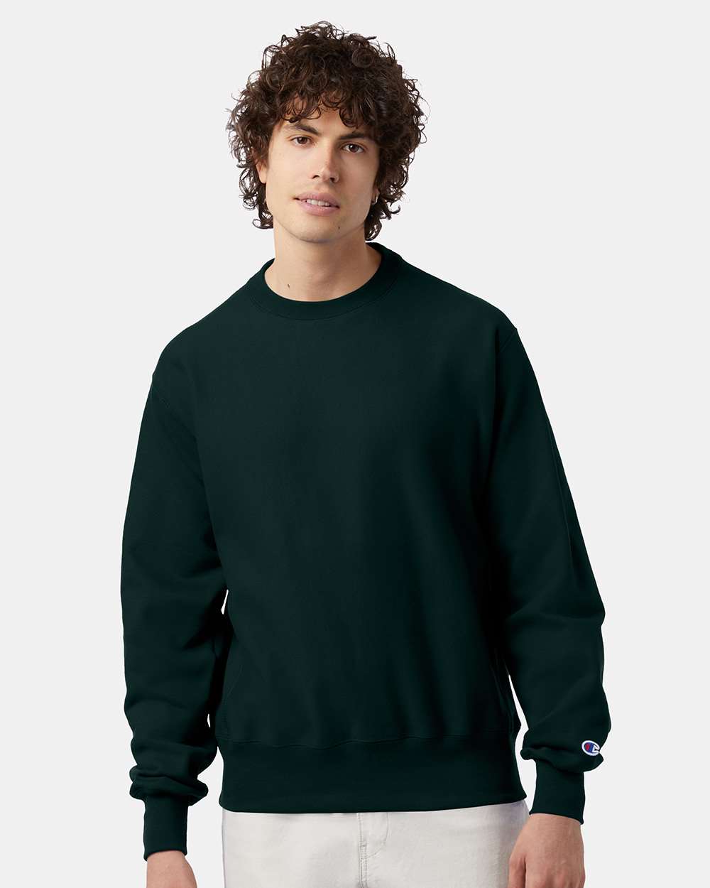 Unisex Reverse Weave® Crewneck Sweatshirt – S149 – Dark Green