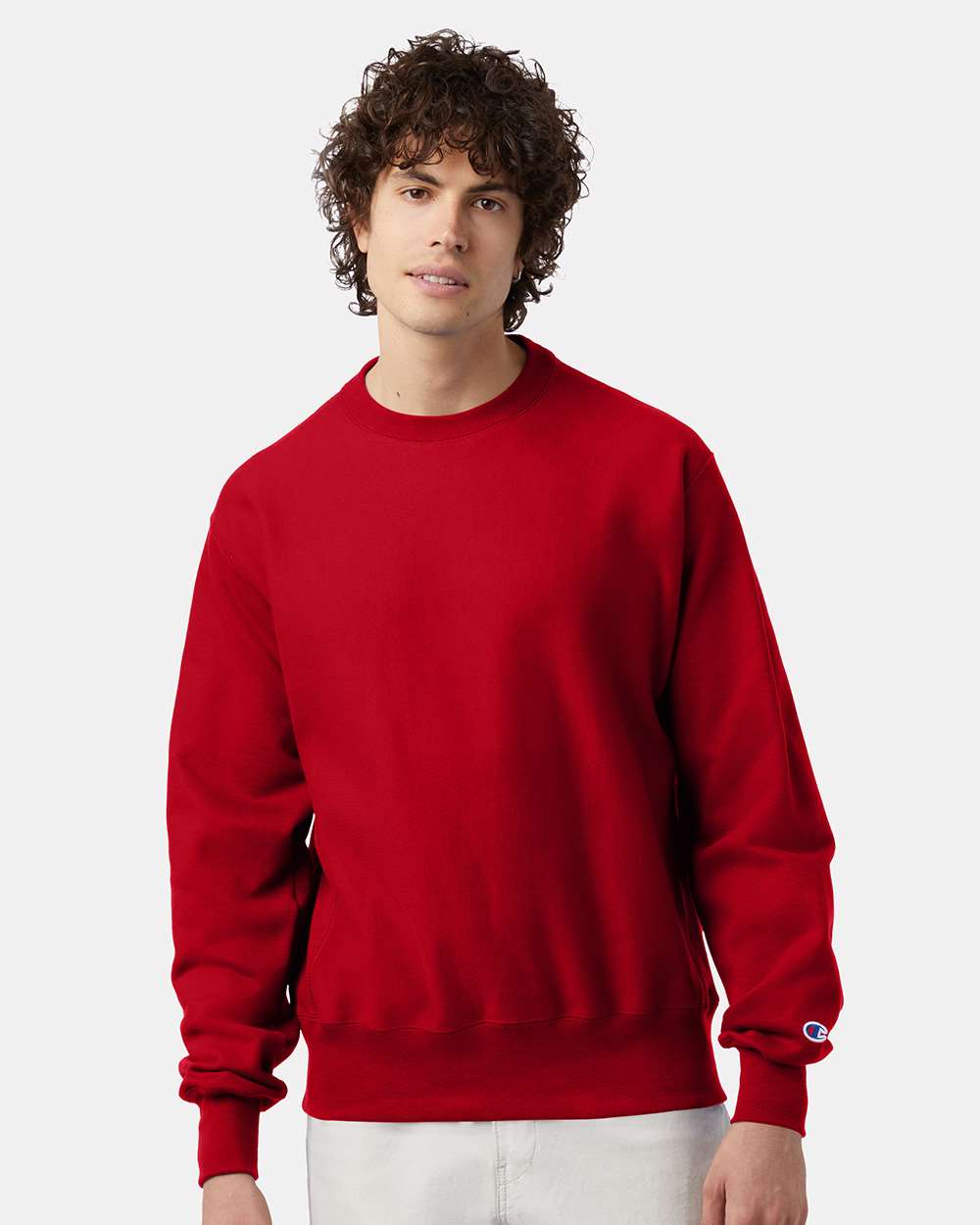 Unisex Reverse Weave® Crewneck Sweatshirt – S149 – Scarlet