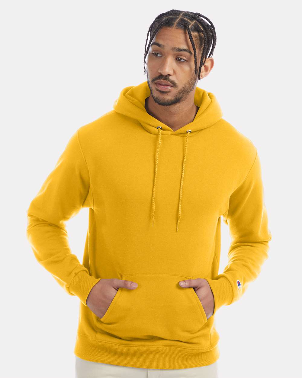 Unisex Powerblend® Hooded Sweatshirt – S700 – Gold