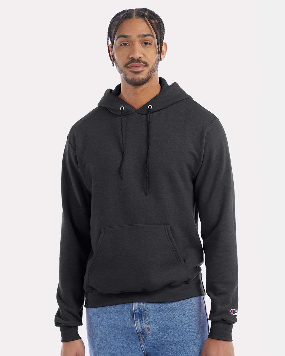 Unisex Powerblend® Hooded Sweatshirt – S700 – Charcoal Heather