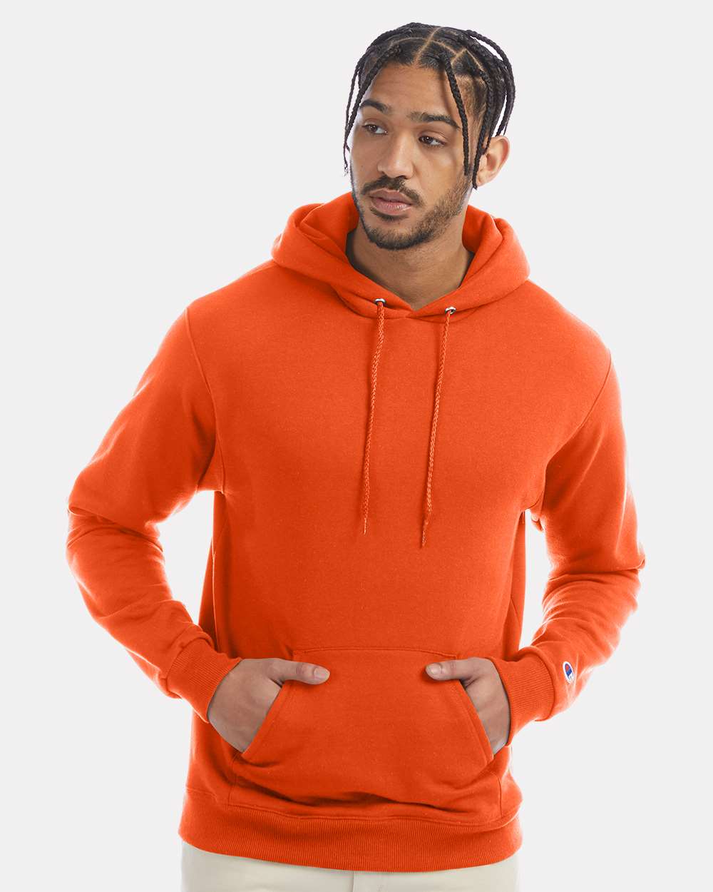 Unisex Powerblend® Hooded Sweatshirt – S700 – Orange