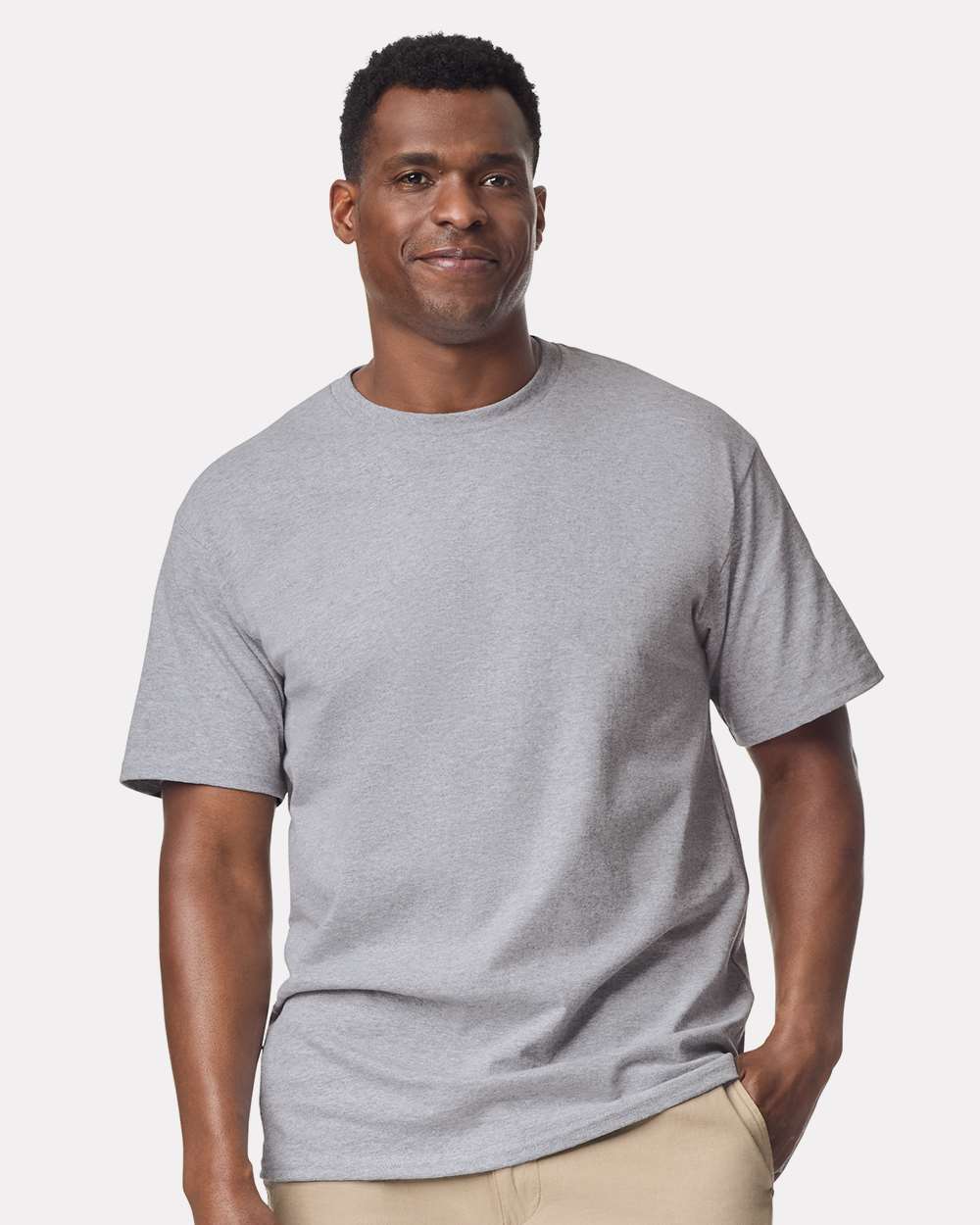 Men's Tall Ultra Cotton® T-Shirt – 2000T – Sport Grey