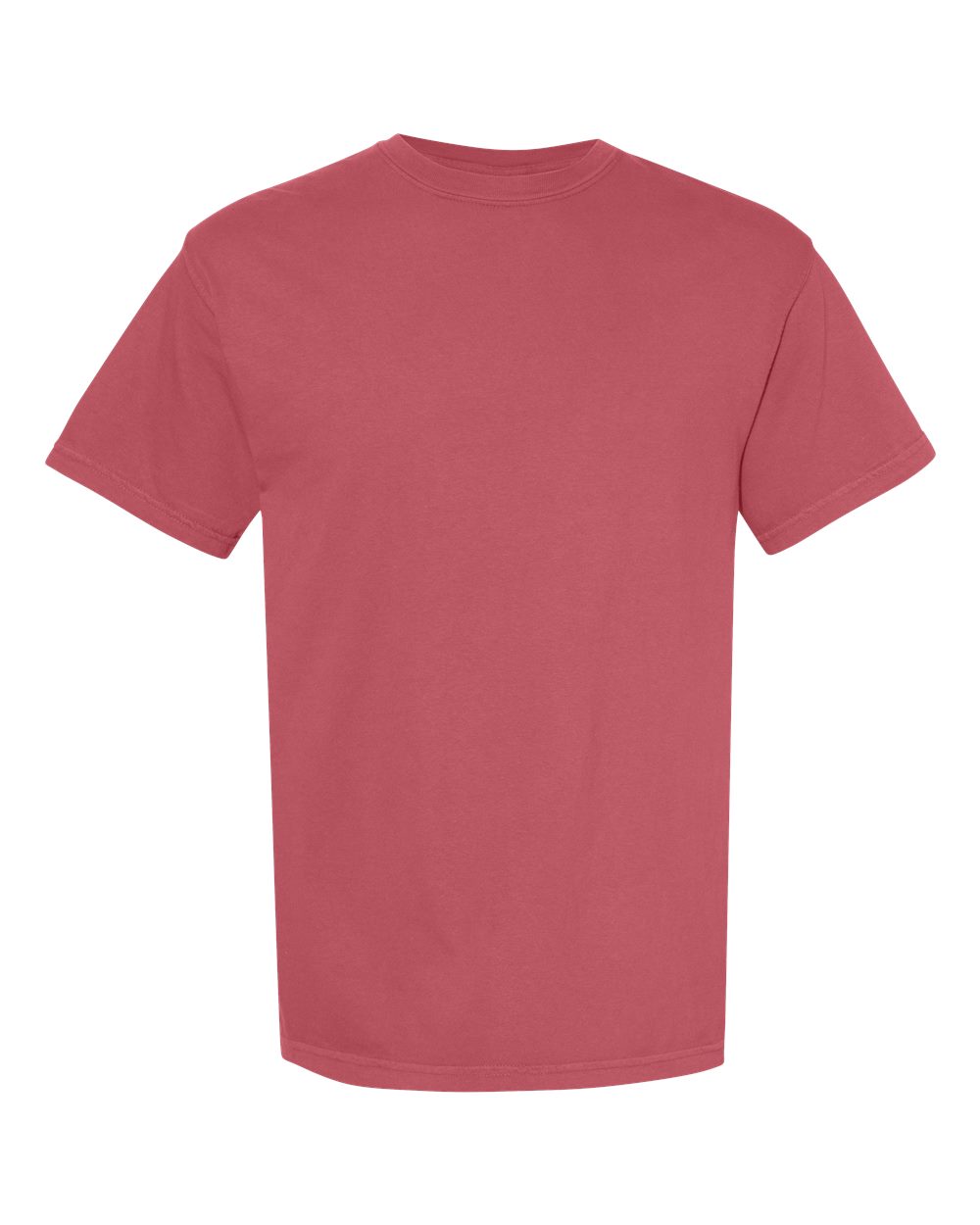 Unisex Garment-Dyed Heavyweight T-Shirt – 1717 – Crimson