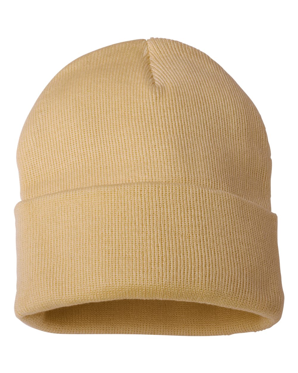 12" Solid Cuffed Beanie – SP12 – Camel