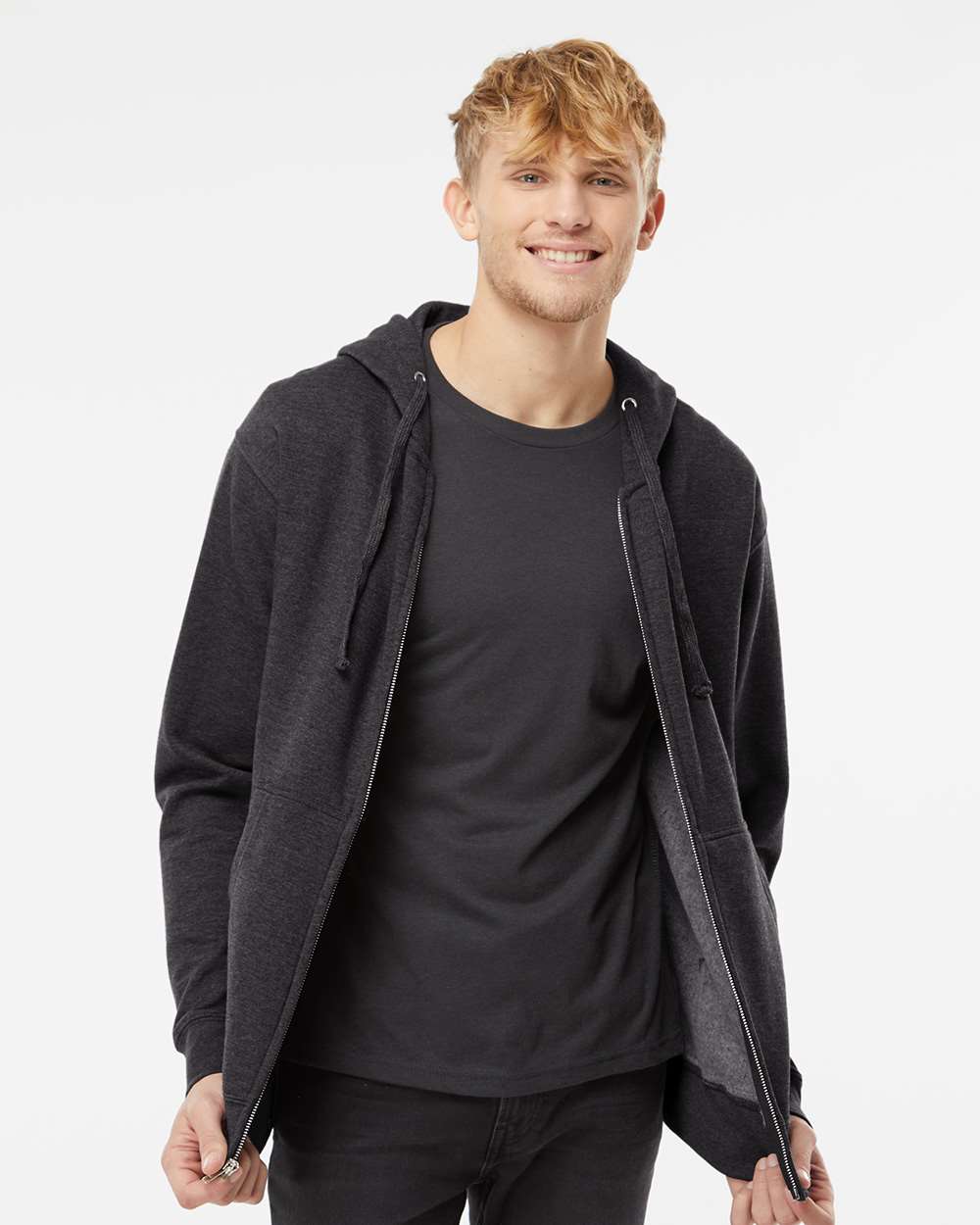 Unisex Midweight Full-Zip Hooded Sweatshirt – SS4500Z