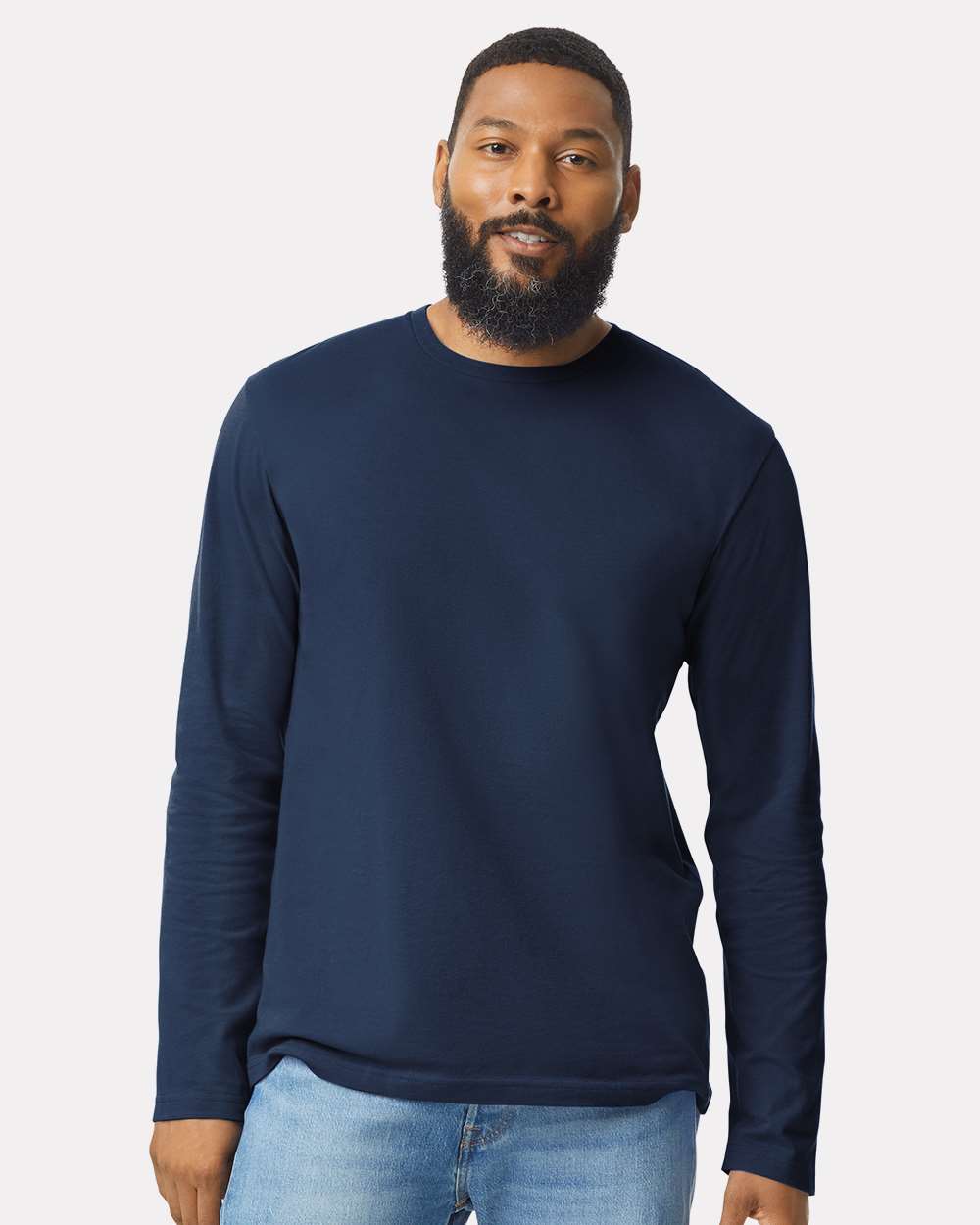 Unisex Softstyle® Long Sleeve T-Shirt – 64400 – Navy