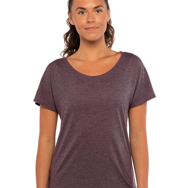 Women’s Triblend Dolman Tee – 6760