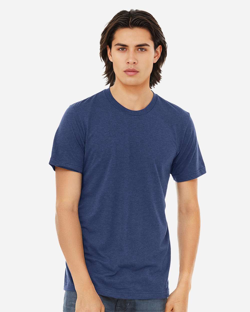 Triblend Tee – 3413 – Navy Triblend