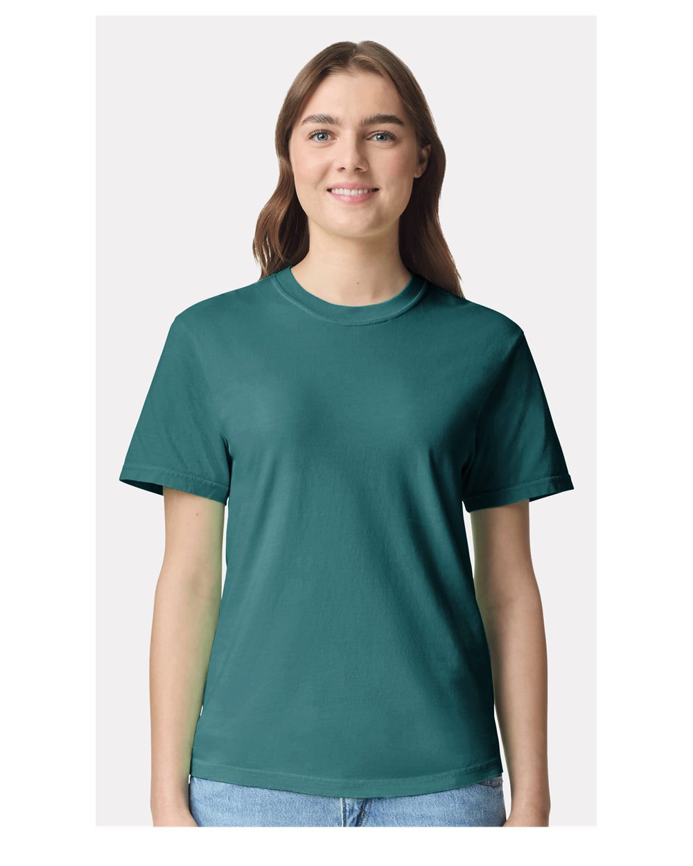 Unisex Garment-Dyed Heavyweight T-Shirt – 1717 – Seafoam