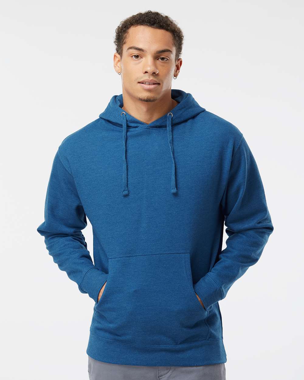 Unisex Midweight Hooded Sweatshirt – SS4500 – Royal Heather
