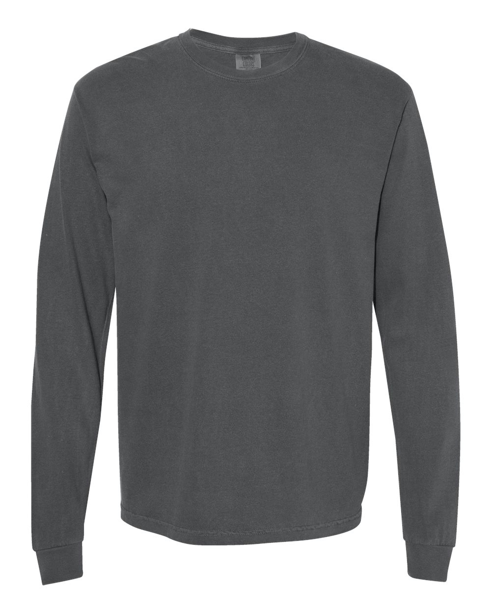 Unisex Garment-Dyed Heavyweight Long Sleeve T-Shirt – 6014 – Pepper