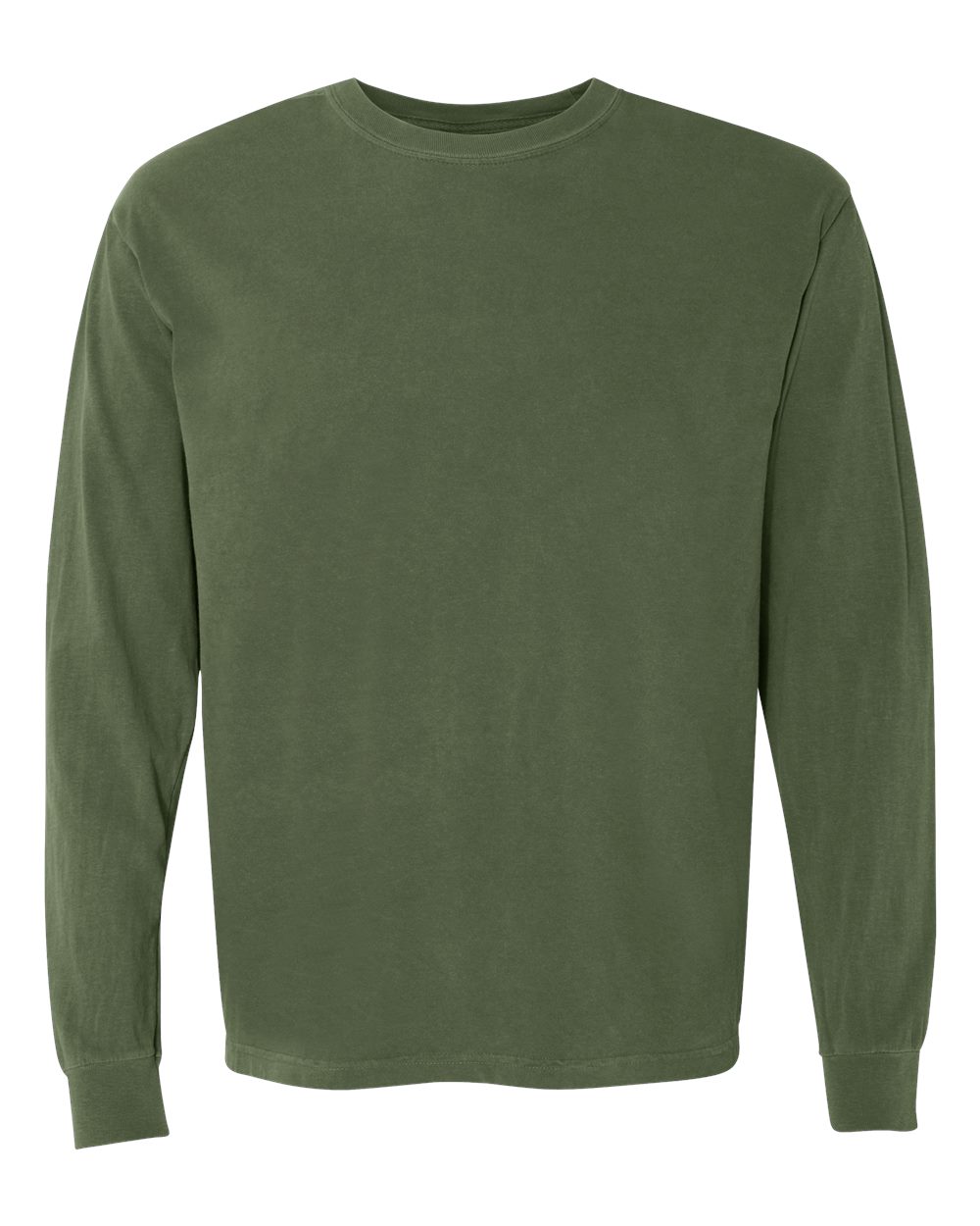 Unisex Garment-Dyed Heavyweight Long Sleeve T-Shirt – 6014 – Hemp