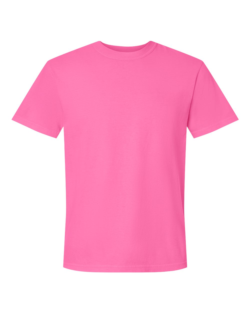 Unisex Garment-Dyed Heavyweight T-Shirt – 1717 – Neon Pink