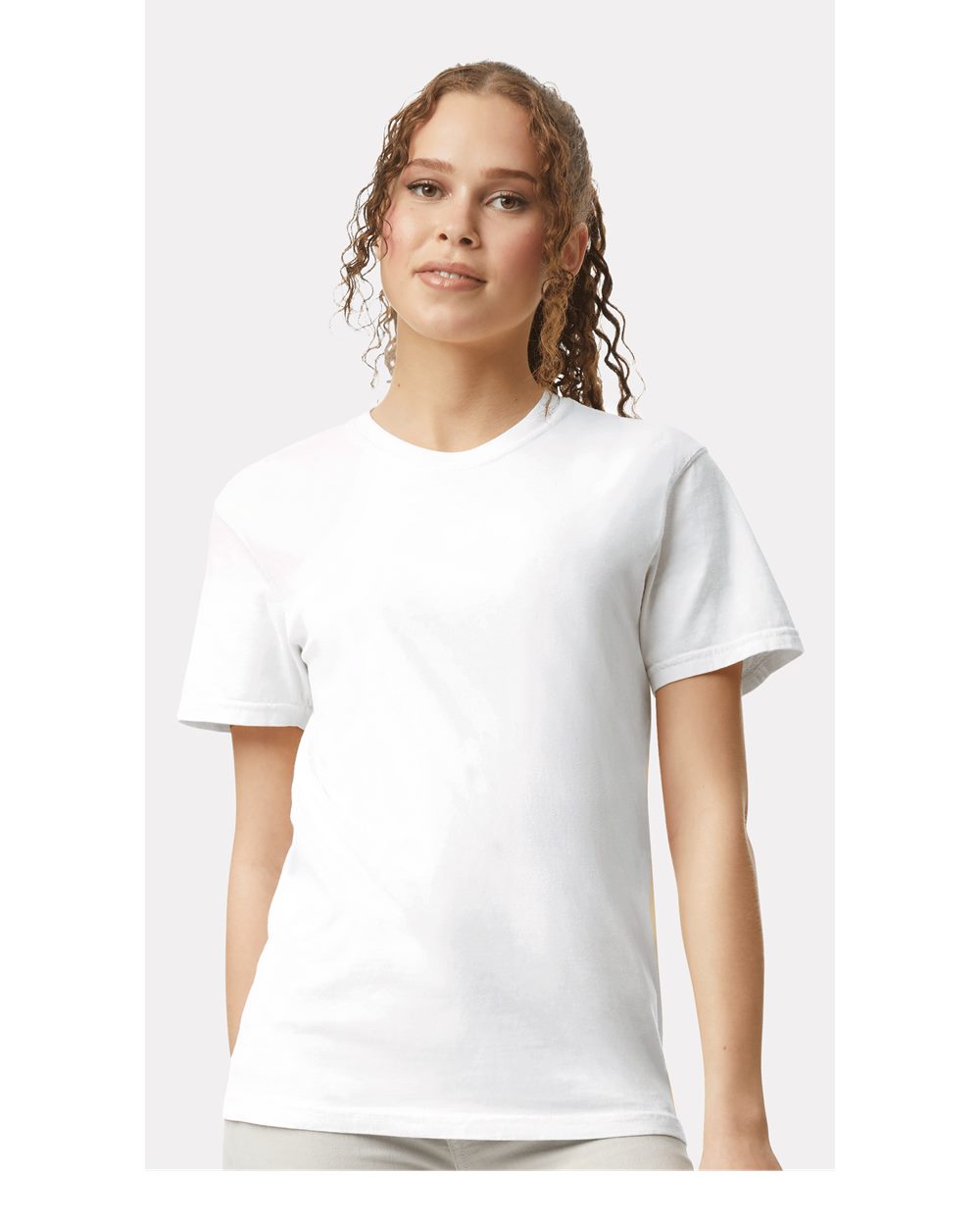 Unisex Garment-Dyed Heavyweight T-Shirt – 1717 – White