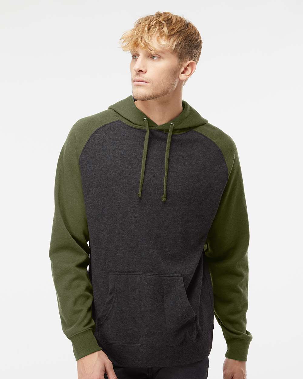 Unisex Raglan Hooded Sweatshirt – IND40RP