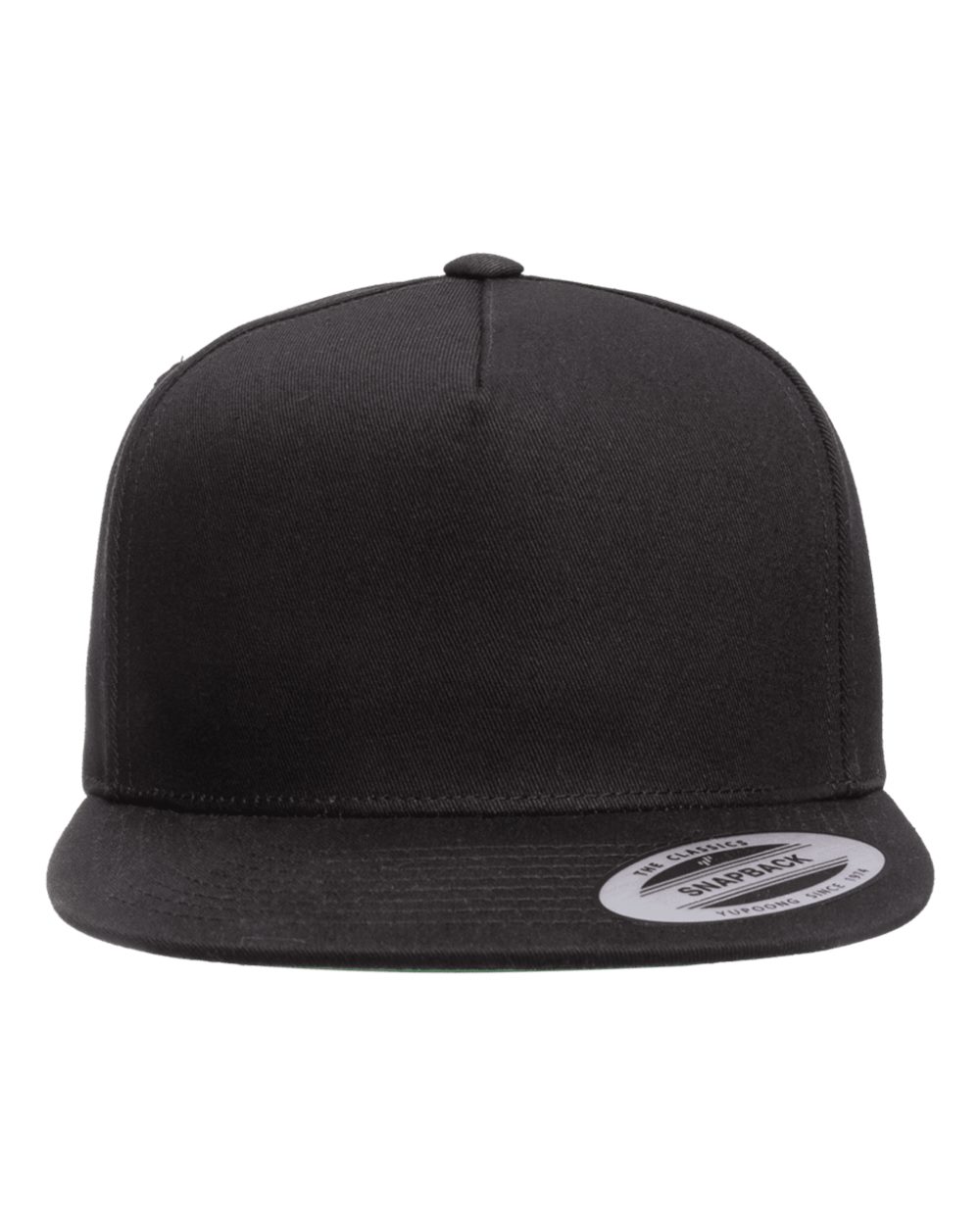 Five-Panel Cotton Twill Snapback Cap – 6007