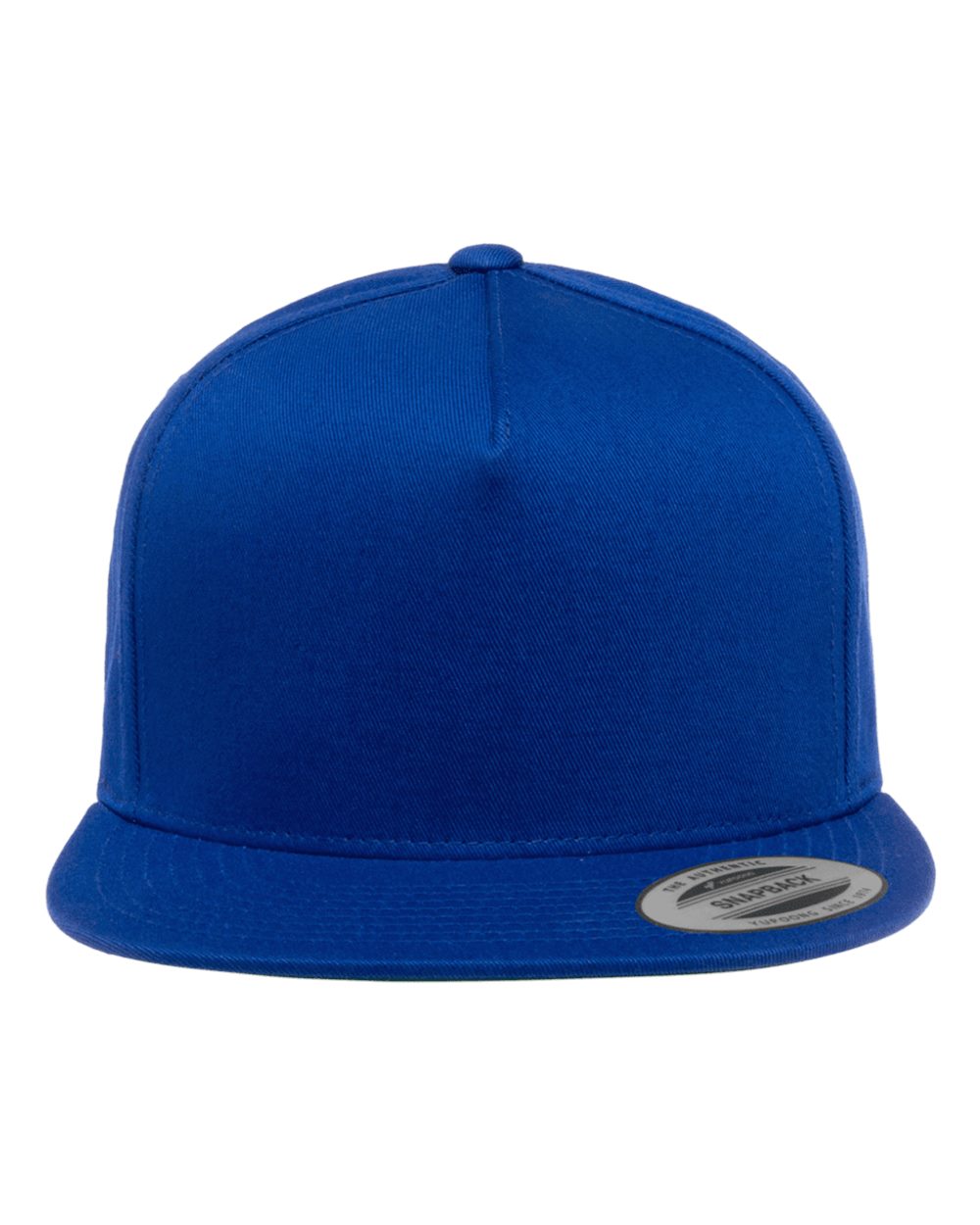 Five-Panel Cotton Twill Snapback Cap – 6007 – Royal Blue