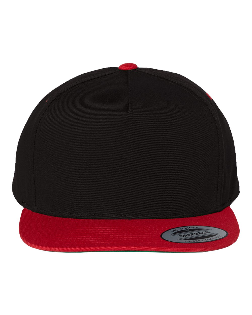 Five-Panel Cotton Twill Snapback Cap – 6007