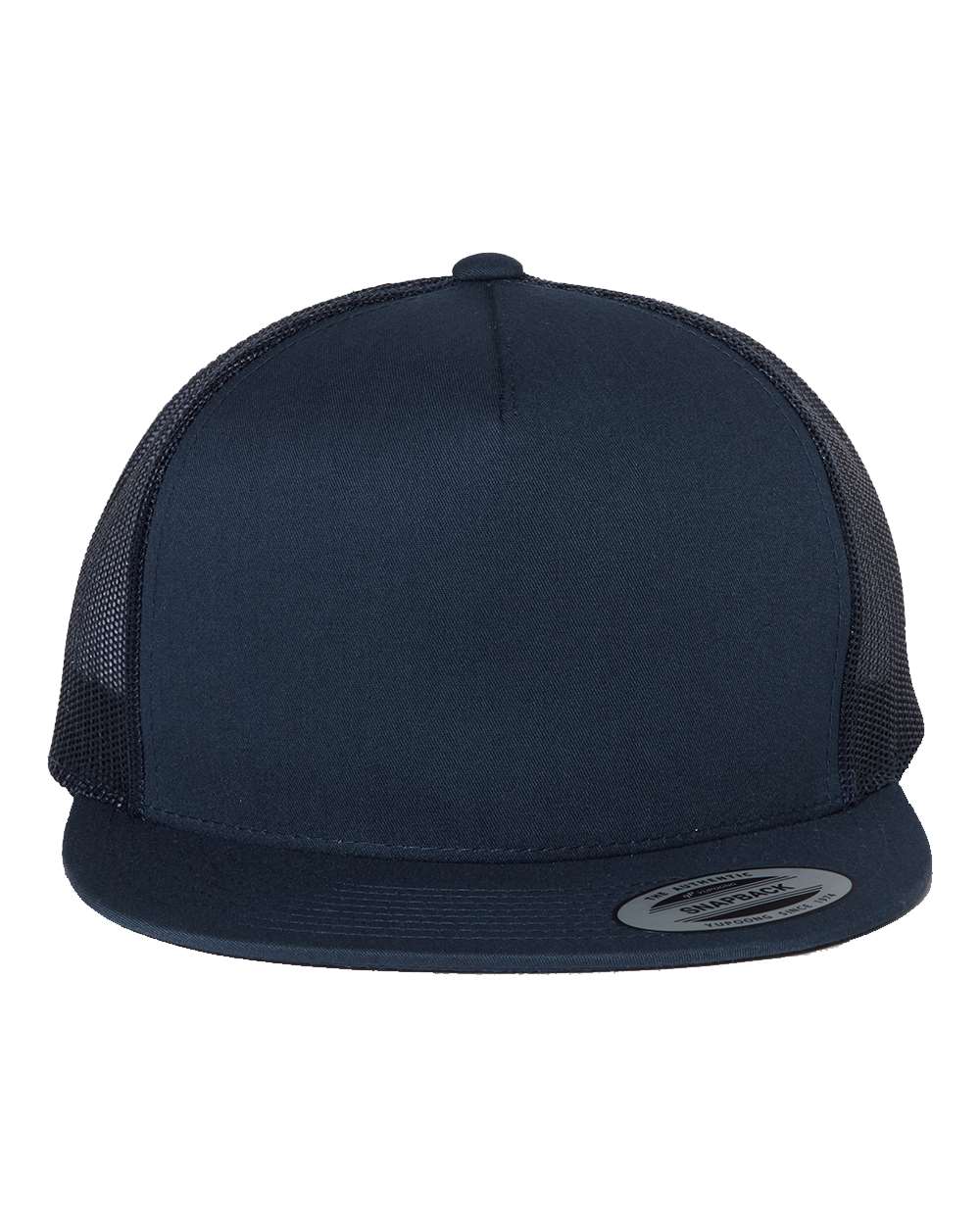 Classic Five-Panel Trucker Cap – 6006 – Navy