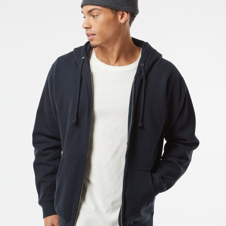 Unisex Heavyweight Full-Zip Hooded Sweatshirt – IND4000Z