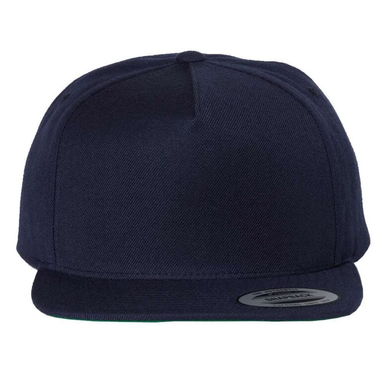 Premium Five-Panel Snapback Cap – 5089M