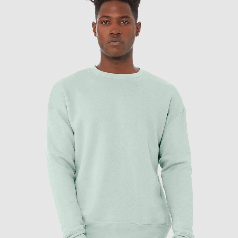 Unisex Sponge Fleece Drop Shoulder Crewneck Sweatshirt – 3945