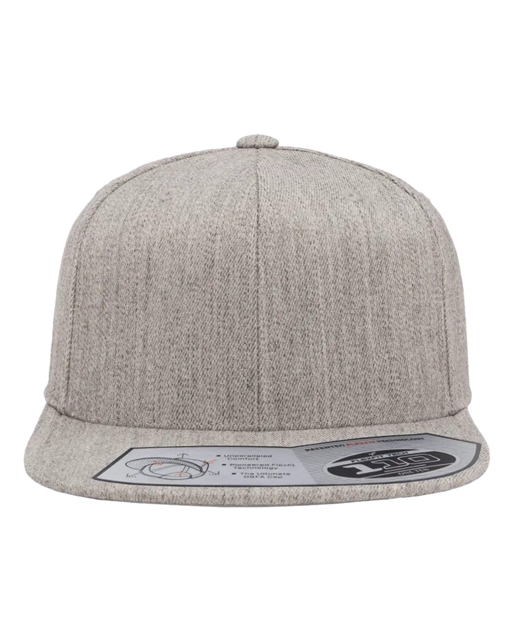 110® Snapback Cap – 110F – Heather Grey